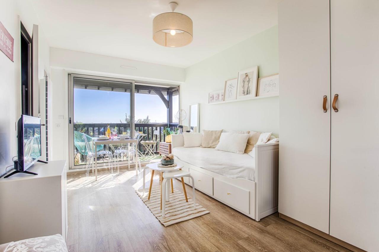 Appartement Cosy Avec Vue Imprenable Sur Cabourg - Acces Direct Plage - Proche Centre Ville Bagian luar foto